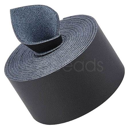 Flat Microfiber Imitation Leather Cord LC-WH0006-07C-01-1