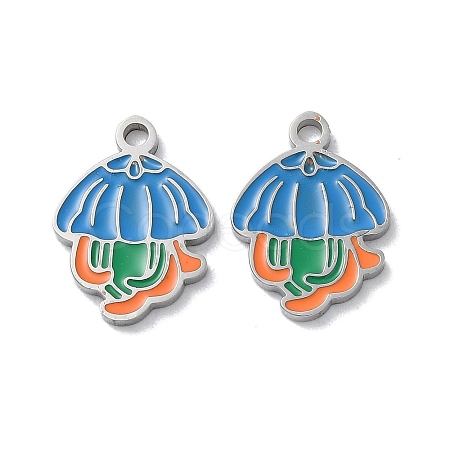 304 Stainless Steel Pendants STAS-C083-11P-01-1