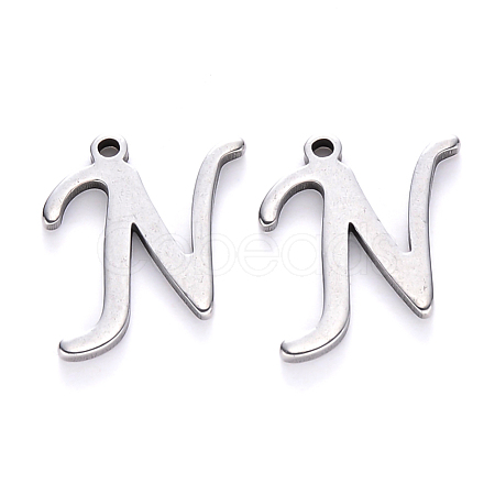 Tarnish Resistant 201 Stainless Steel Charms STAS-R105-N-1