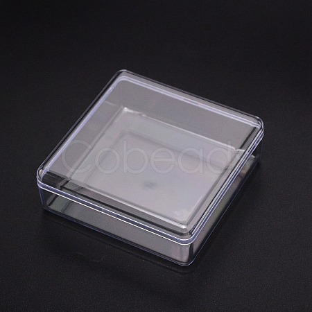 Square Plastic Bead Storage Containers CON-FH0001-44-1