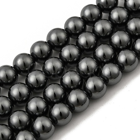 Non-magnetic Synthetic Hematite Beads Strands X-G-E133-4C-1