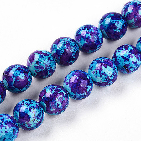 Synthetic Turquoise Beads Strands TURQ-T004-08A-07-1