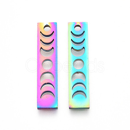 Ion Plating(IP) 201 Stainless Steel Pendants LS-STAS-T063-170M-1