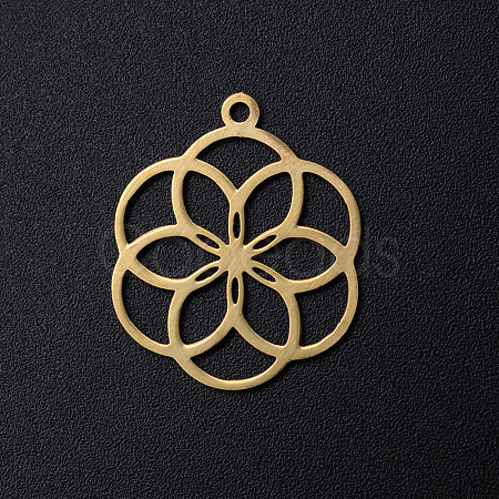201 Stainless Steel Filigree Charms STAS-T049-T671-2-1