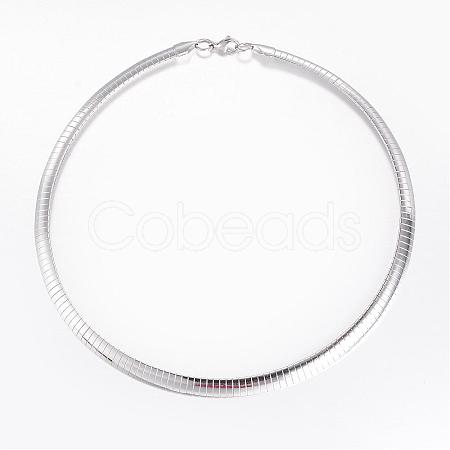 Non-Tarnish 304 Stainless Steel Necklaces NJEW-D274-04P-1