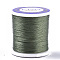 Nylon 66 Coated Beading Threads for Seed Beads, Green, 0.1mm, about 54.68 yards(50m)/roll