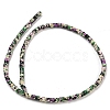 Baking Paint Synthetic Turquoise Beads Strands G-H060-02A-05-3