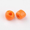 8/0 Opaque Colours Round Glass Seed Beads X-SEED-A010-3mm-50-2