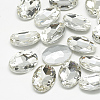 Pointed Back Glass Rhinestone Cabochons RGLA-T080-13x18mm-01-1