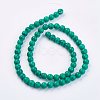 Imitation Synthetic Turquoise Bead Strands G-F434-6mm-03-2