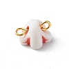 Acrylic Beads Link Connectors PALLOY-JF00823-5