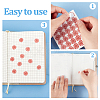 Round Dot PVC Decorative Stickers DIY-WH0423-007-4
