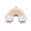 Zinc Alloy Pendants X-ENAM-P164-06-1