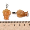 Natural Topaz Jade Pendants G-B127-10P-05-4