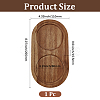 Wood Seasoning Jars Tray AJEW-WH20070-263A-2