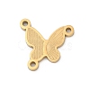 304 Stainless Steel Connector Charms STAS-P383-01C-G-1