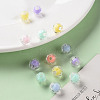 Transparent Acrylic Beads TACR-S152-04A-6