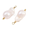 Natural Baroque Keshi Pearl Pendants PA-CBA0A45-06G-2