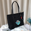 6Pcs 3 Style Beach Theme Glitter Cloth Patches PATC-FG0001-18-5