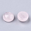 Natural Rose Quartz Cabochons G-N326-59H-3