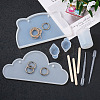 DIY Silicone Hangtag Molds Kits DIY-TA0008-41-5