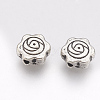Tibetan Style Alloy Beads TIBE-T011-203AS-FF-1