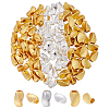 90Pcs 3 Styles Brass Twist Beads KK-ME0003-59-1