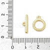 Brass Toggle Clasps KK-CBA42CA-01A-G-4