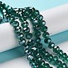 Electroplate Glass Beads Strands EGLA-A034-T6mm-C03-3