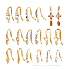16Pcs 8 Styles 304 Stainless Steel Earring Hooks STAS-PH0006-43G-6