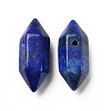 Natural & Synthetic Mixed Gemstone Double Terminal Pointed Pendants G-C007-02A-2