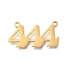 304 Stainless Steel Pendants STAS-D382-04D-G-1