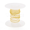 Brass Cable Chains CHC-D030-14G-RS-3