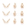 Yellow Gold Filled Bead Tips KK-A130-02-1