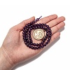 Natural Amethyst Round Bead Strands X-G-M304-18-6mm-5