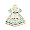 Alloy Enamel Pendants ENAM-K070-05A-G-1