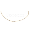1.5MM Brass Cable Chain Curb Chain Necklaces for Women NJEW-JN05555-02-2
