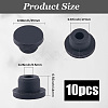 10Pcs Silicone Hole Plugs AJEW-GF0011-66B-2
