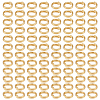 2Sets Brass Keychain Clasps KK-BC0014-47A-1