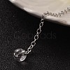 Platinum Tone Brass Crystal Cone Hexagonal Pointed Dowsing Pendulums MAK-M015-01I-3