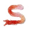 Transparent Glass Bead Strands GLAA-H023-02K-1