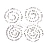 Unwelded Iron Paperclip Chains CH-FS0001-01P-1