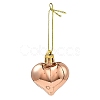 Valentine's Day Electroplate Plastic Heart Pendants Decorations KY-D020-02D-4