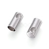 Tarnish Resistant 304 Stainless Steel Cord Ends STAS-F232-01G-P-2
