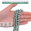 3 Strands 3 Style Synthetic Malachite Beads Strands G-SZ0001-49A-7