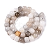 Dyed Natural White Jade Beads Strands G-T138-D27-2
