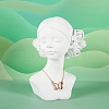 Girl Bust Resin Necklace Display Stands ODIS-A012-05B-1