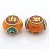 Mixed Handmade Tibetan Style Beads TIBEB-N001-28-2