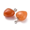 Natural Red Aventurine Pendants G-I311-A30-3