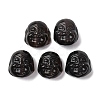 Natural Ice Obsidian Carved Beads G-A310-05-1